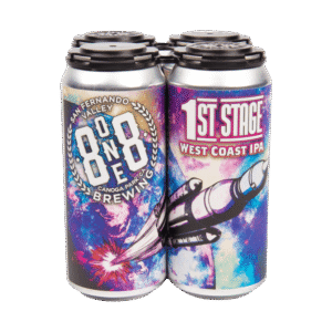 8one8 Brewing 1st Stage West Coast IPA Beer 4-Pack