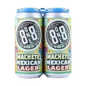 8one8 Brewing 'Machete Mexican Lager' Beer 4-Pack