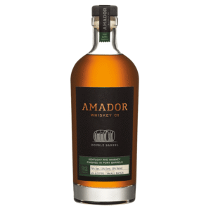 Amador Double Barrel Port Barrels Finish Kentucky Rye Whiskey
