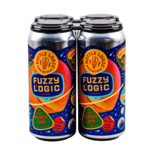 Bottle Logic Brewing Co. Fuzzy Logic Hazy Peach IPA 4-Pack Cans