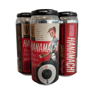 Bottle Logic Brewing Co. Hanamachi Rice Lager 4-Pack Cans