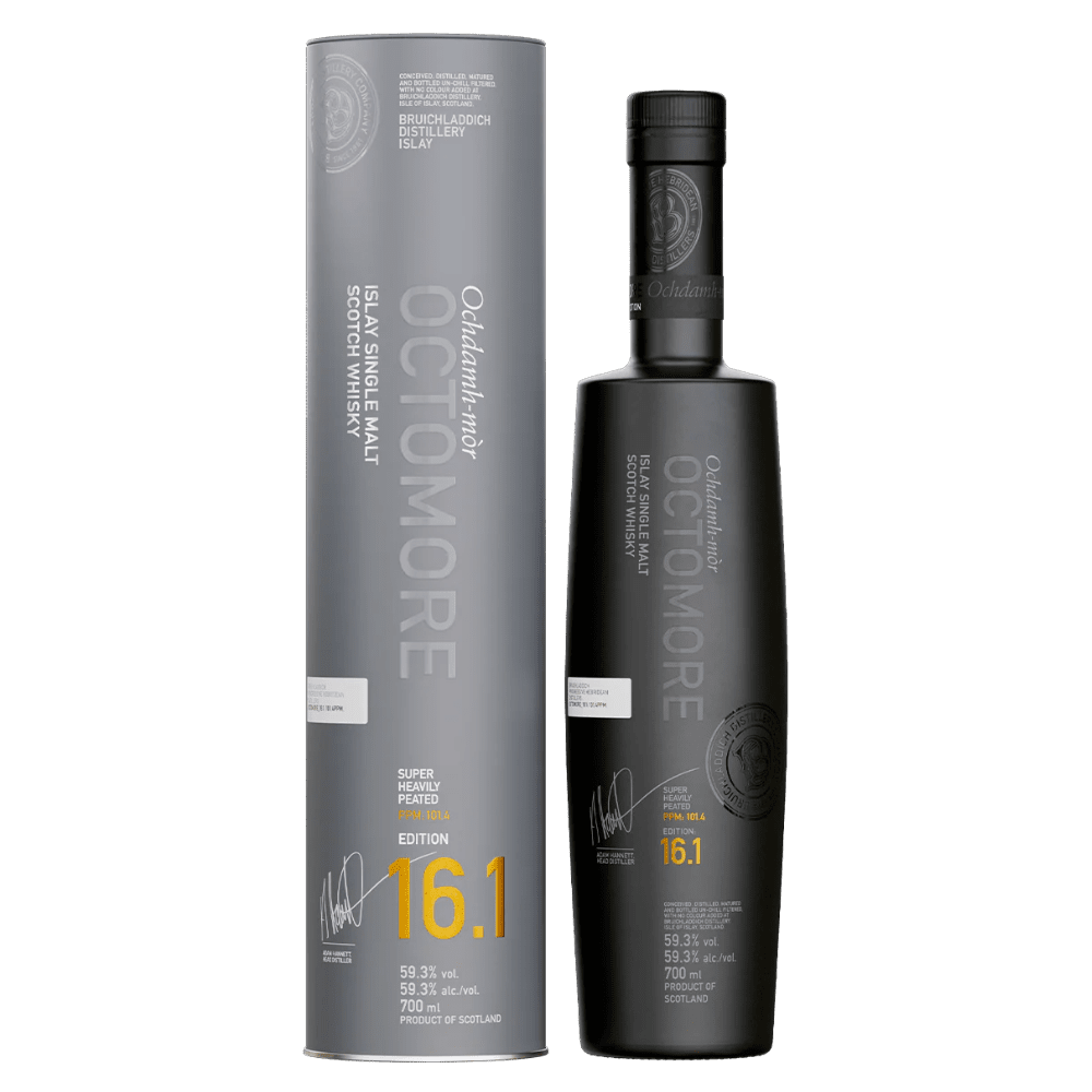 Bruichladdich Octomore 16.1 Edition Super Heavily Peated Islay Single Malt Scotch Whisky