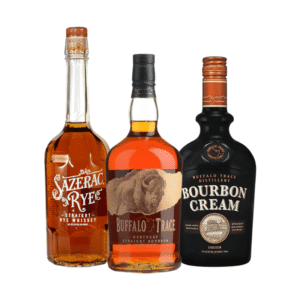 Buffalo Trace 1L, Sazerac Rye, & Buffalo Trace Cream Bundle