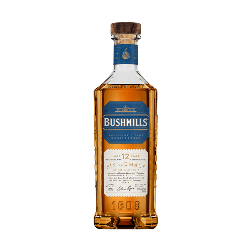 Bushmills 12 Year Old Single Malt Irish Whiskey