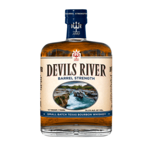 Devils River Barrel Strength Small Batch Texas Bourbon Whiskey