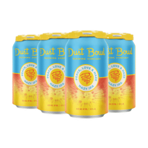 Dust Bowl Brewing Co. Peach, Love & Haze Hazy IPA 4-Pack Cans