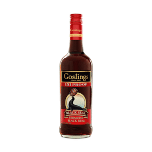 Goslings Black Seal 151 Proof Bermuda Black Rum