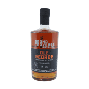 Grand Traverse Distillery Ole George Double Barrel Rye Whiskey