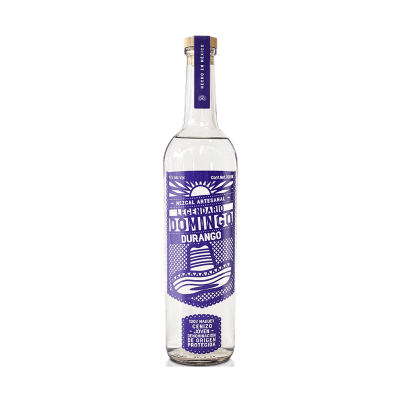 Legendario Domingo Durango Cenizo Joven Mezcal