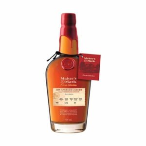 Maker's Mark Cask Strength Kentucky Straight Bourbon Whiskey Private Wood Finish Selection (Lakers 2020)