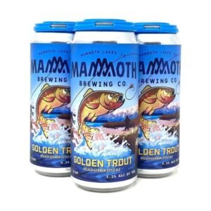 Mammoth Brewing Co. Golden Trout Kölsch Beer 4-Pack