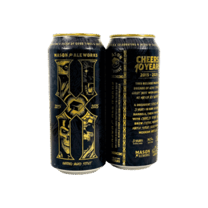 Mason Ale Works "Cheers to the 10 Years" Barrel Aged Stout 4pack can