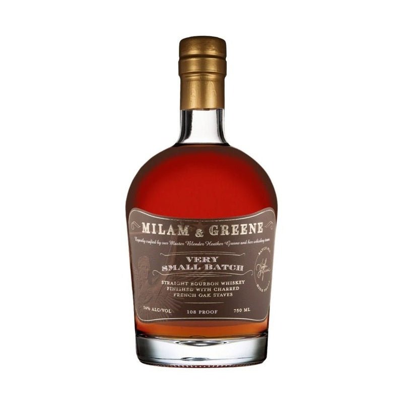 Milam & Greene Very Small Batch Charred French Oak Finish Straight Bourbon Whiskey