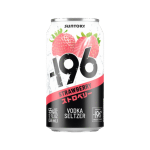 Suntory -196 Strawberry Vodka Seltzer 4-Pack