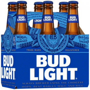 Bud Light 6-Pack Bottles