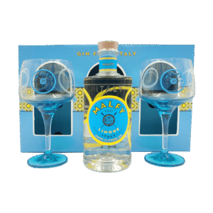 Malfy Limone Gin Gift Set With 2 Glasses