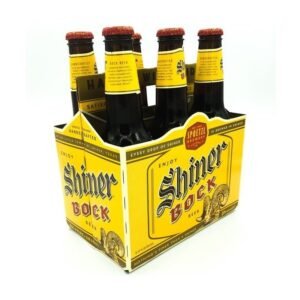Shiner Bock Beer 6-Pack (Bottle)