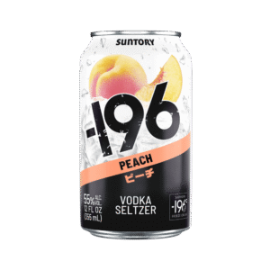 Suntory 196 Peach Vodka Seltzer 4 Packin 0